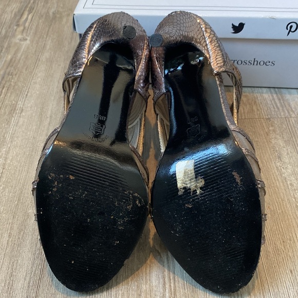 Caparros German Caged Heels, Mushroom Novelty color, Size 8.5M - Picture 7 of 9